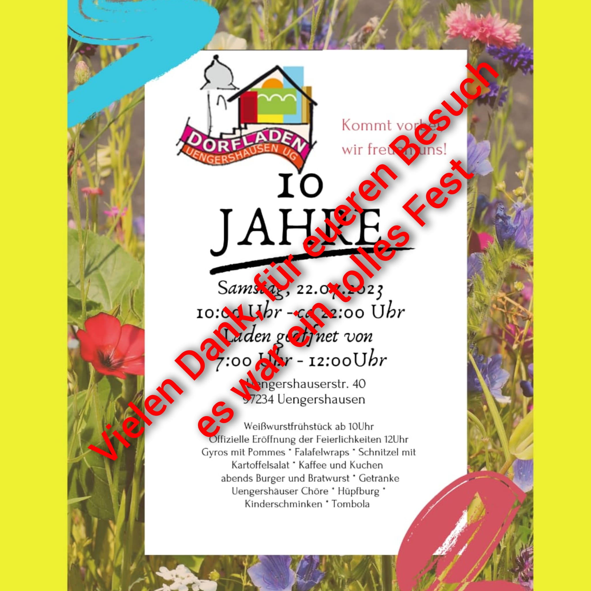 Uengershausen Ein Dorf im Markt Reichenberg Uengershausen bewegen